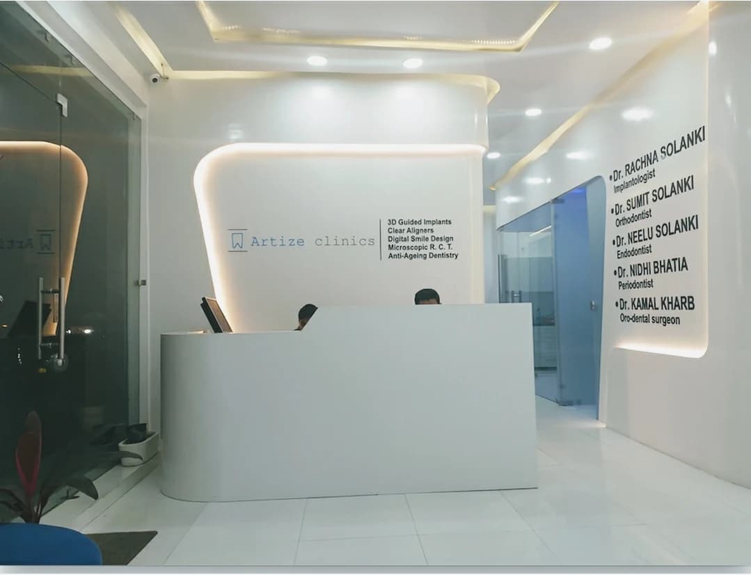 Treatment area at Artize Dental